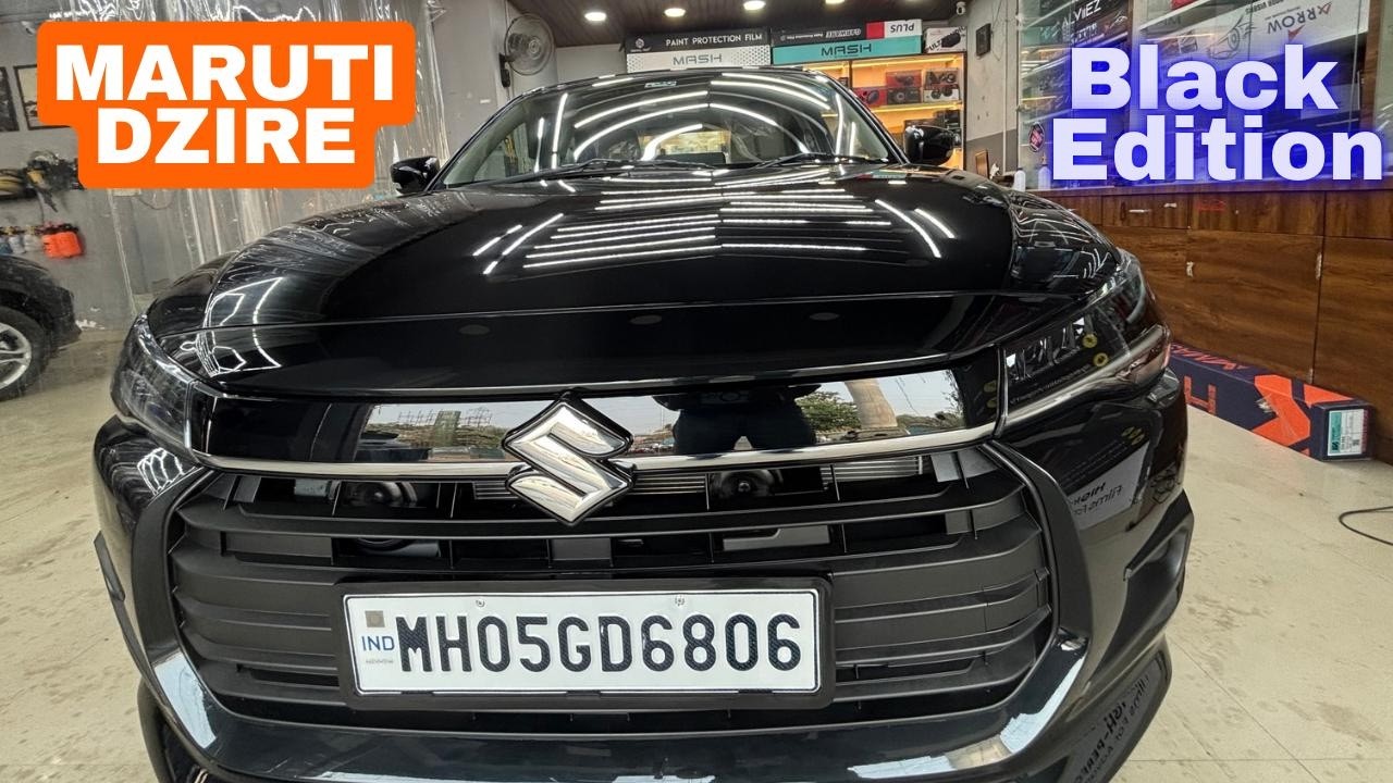 2026 New DZIRE ZXI CNG Black Edition 🔥| Maruti Suzuki Updated Dzire Safest Sedan @caarnavtech 