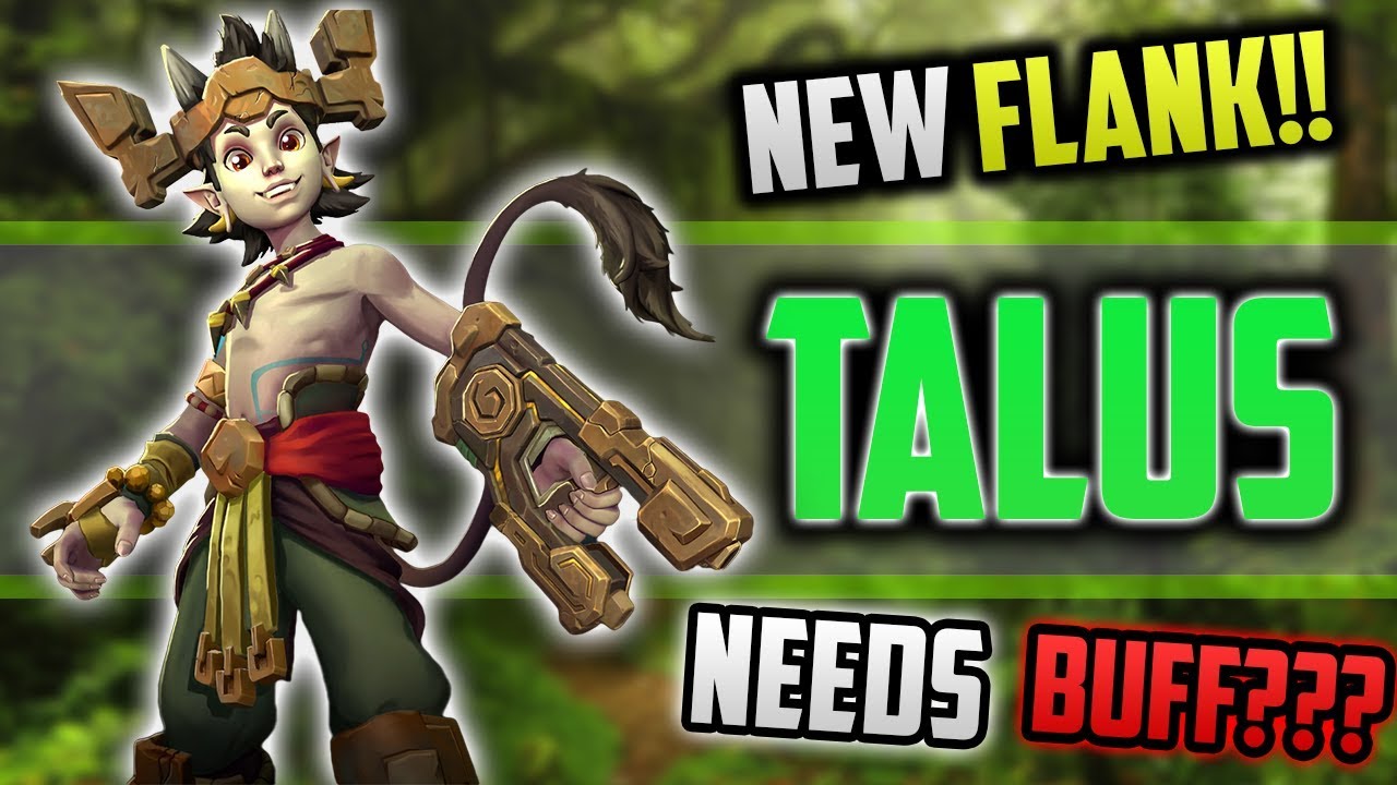 NEW FLANK TALUS!! | Build & Loadout | Paladins Talus Gameplay