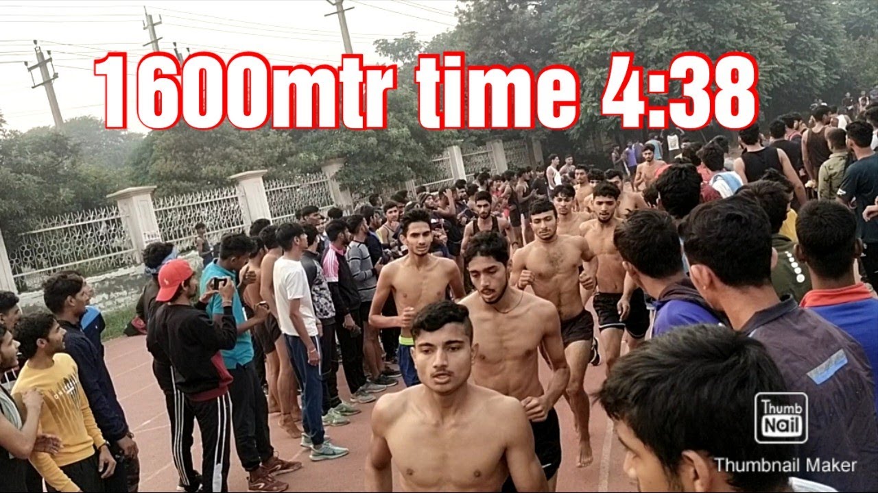 4:38 .1600mtr PARA DEFENCE ACADEMY ROHTAK M 9992671519
