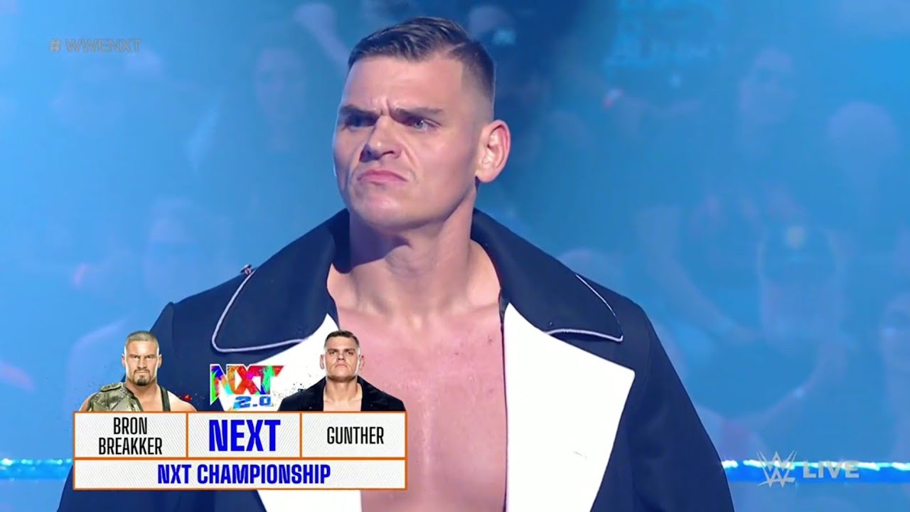 Gunther Entrance - NXT: April 5/2022