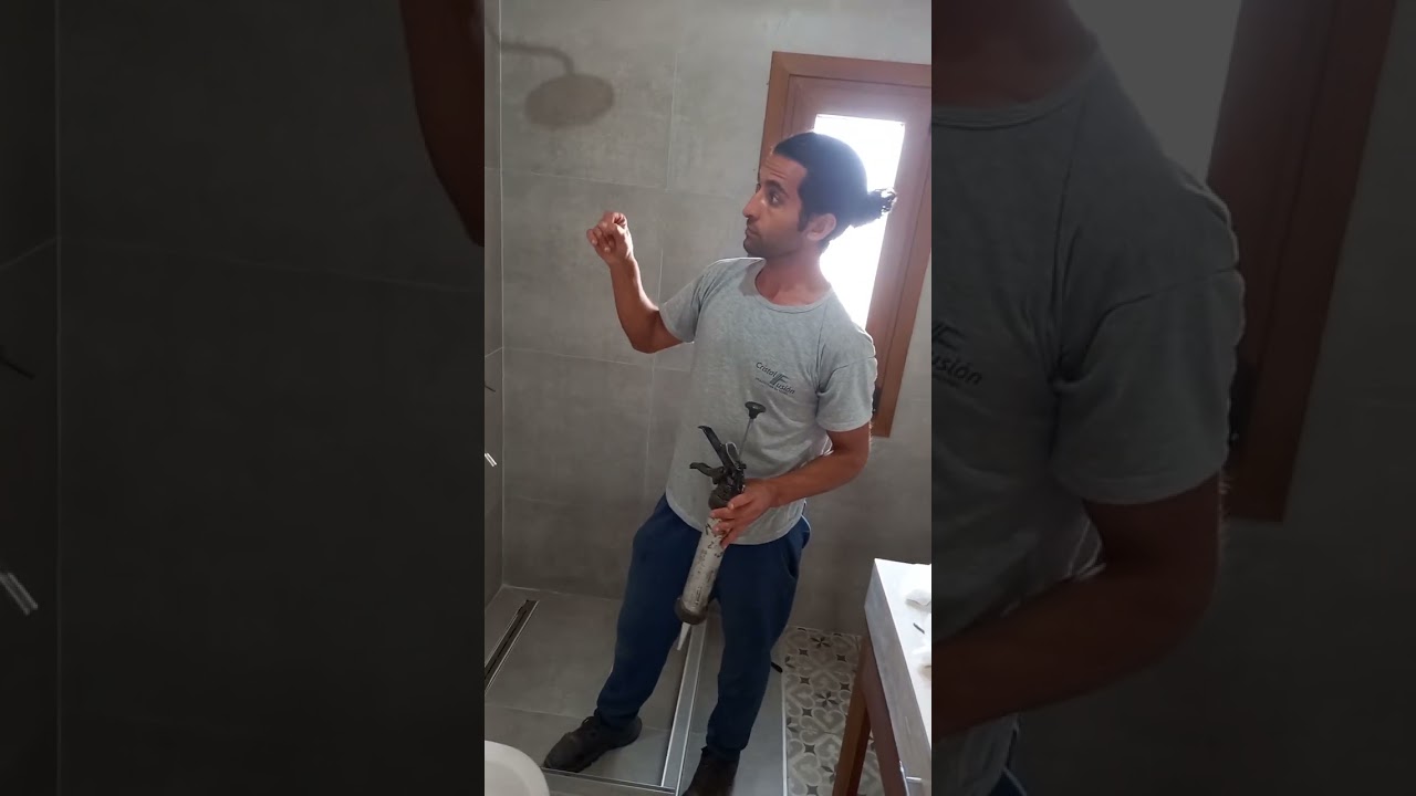 Como Instalar Mampara De Baño Fija Vidrio Templado @cristalfusionarquitecturae5011.
