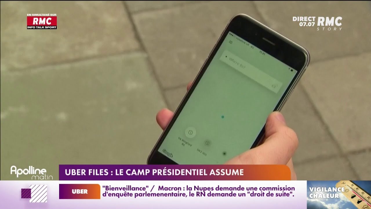 Uber Files : C&ocirc;t&eacute; ex&eacute;cutif et camp pr&eacute;sidentiel, l'enjeu est 