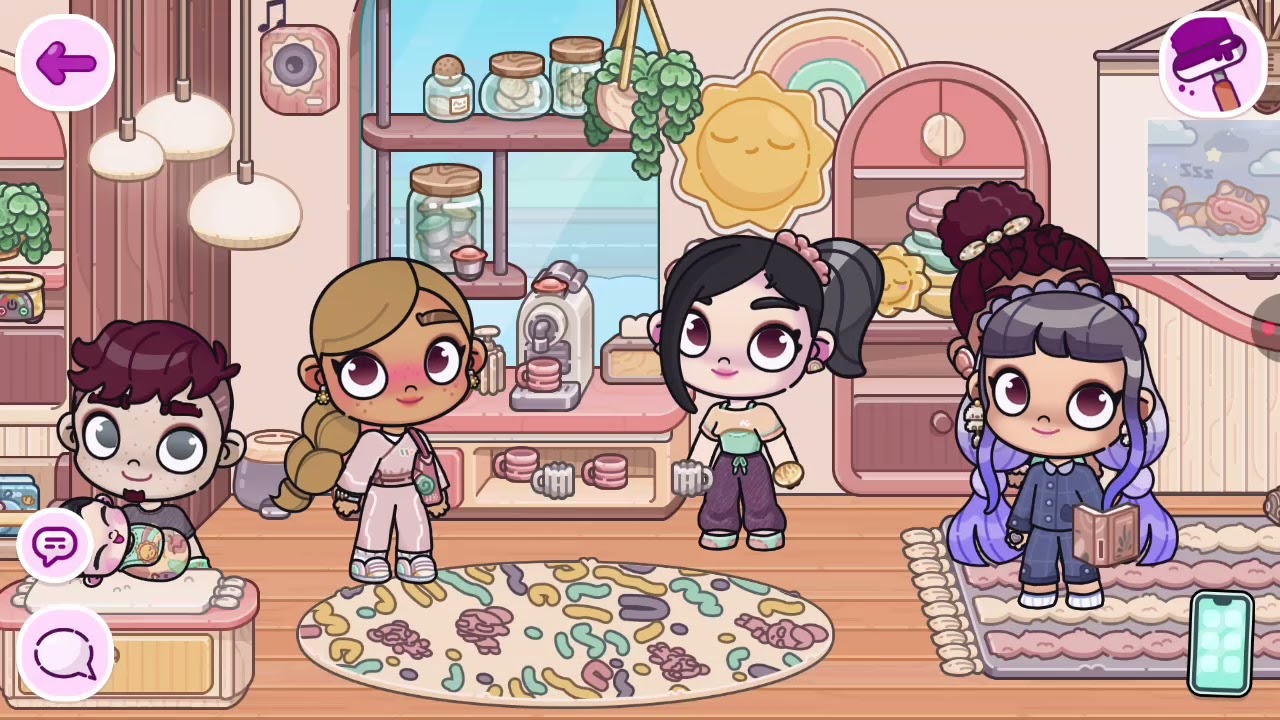 يلا بينا نشوف التحديث الجديد في لعبه افتار ورلد🎀🌷🌚🧸