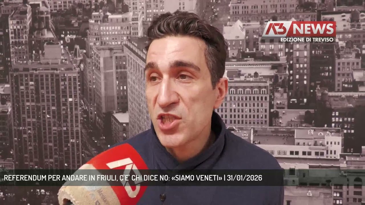 REFERENDUM PER ANDARE IN FRIULI, C'E' CHI DICE NO: «SIAMO VENETI» | 31/01/2026