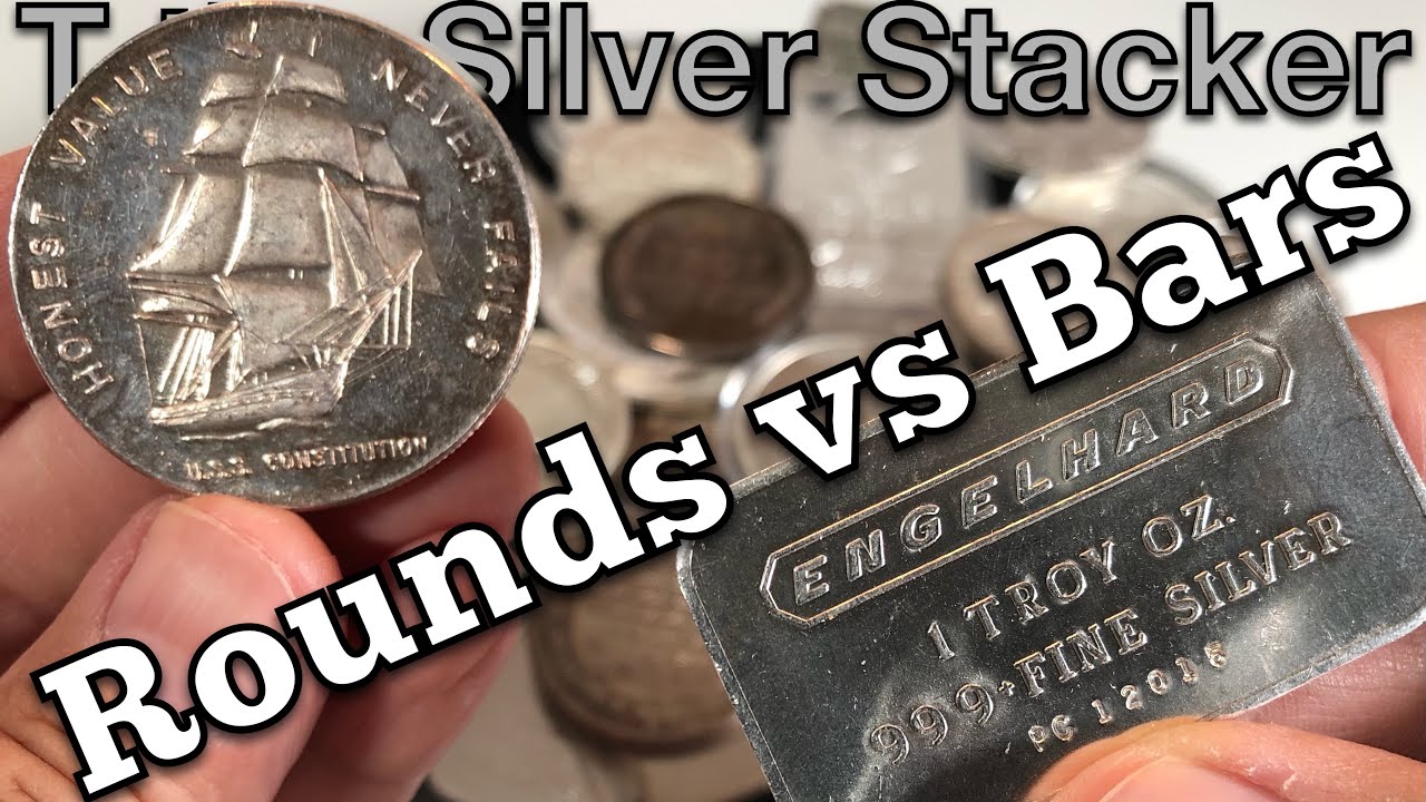 Silver ROUNDS vs BARS - Which Is Better for Silver Stacking?