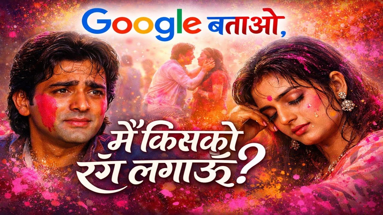 💔 गूगल बता दो मैं किसको रंग लगाऊँ | Romantic Duet Song 2026 | Heart Touching Hindi Song 2026