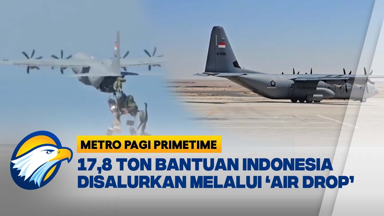 Bantuan Indonesia Untuk Warga Palestina [Metro Pagi Primetime]