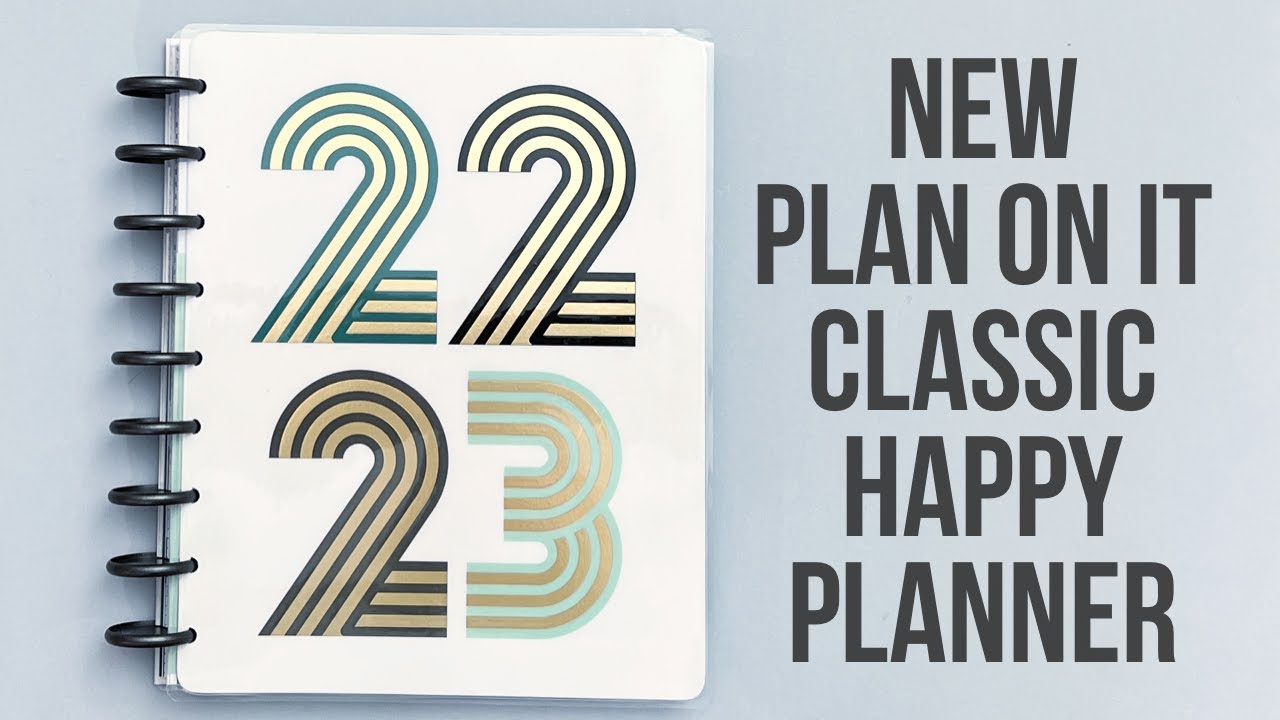 НОВИНКА 2022: Happy Planner с разметкой для учебных привычек &mdash; Планируй с умом | Обзор и демонстр...