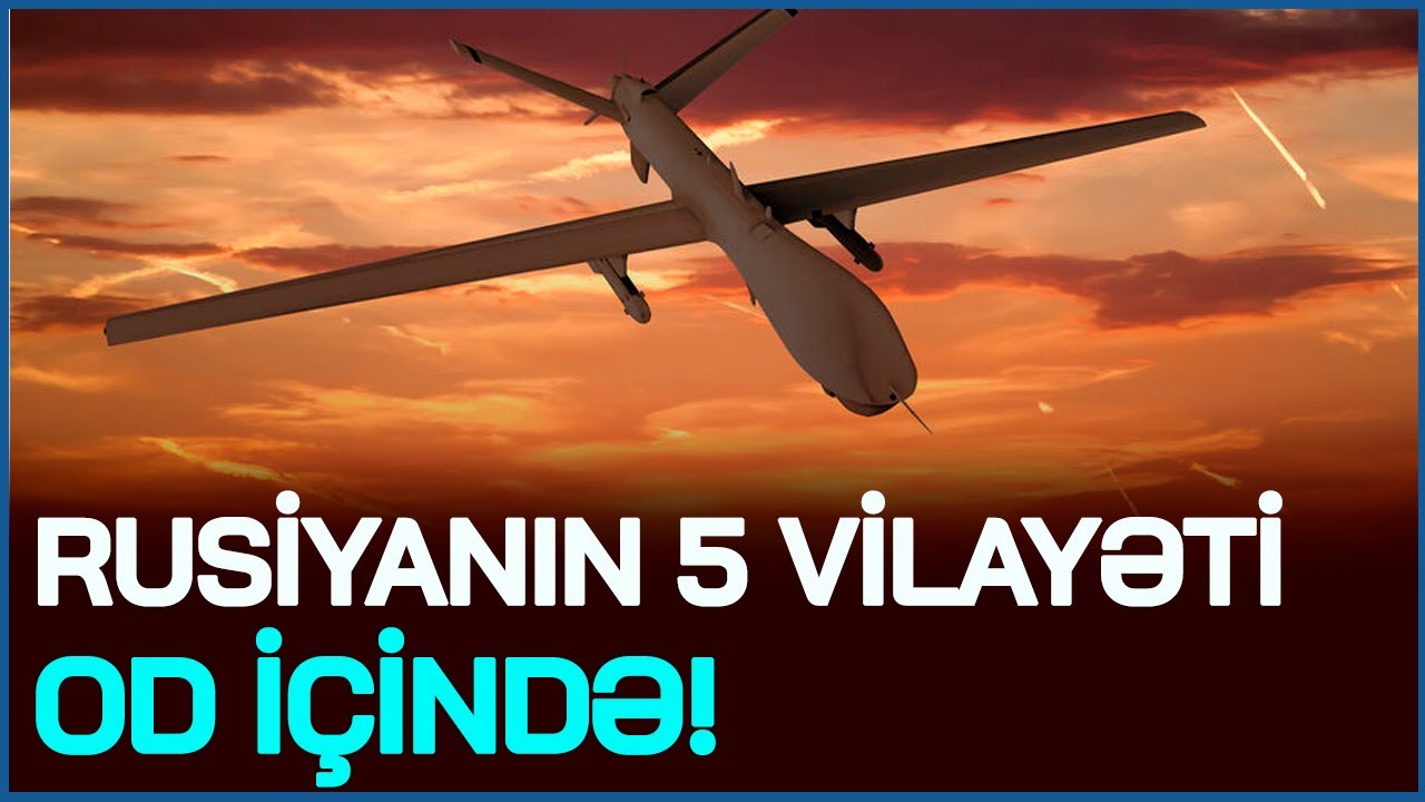 Rusiyanın 5 vilayəti OD İÇİNDƏ! Başqırdıstana ZƏRBƏ – neft zavodu BOMBARDMAN EDİLDİ! – CANLIda