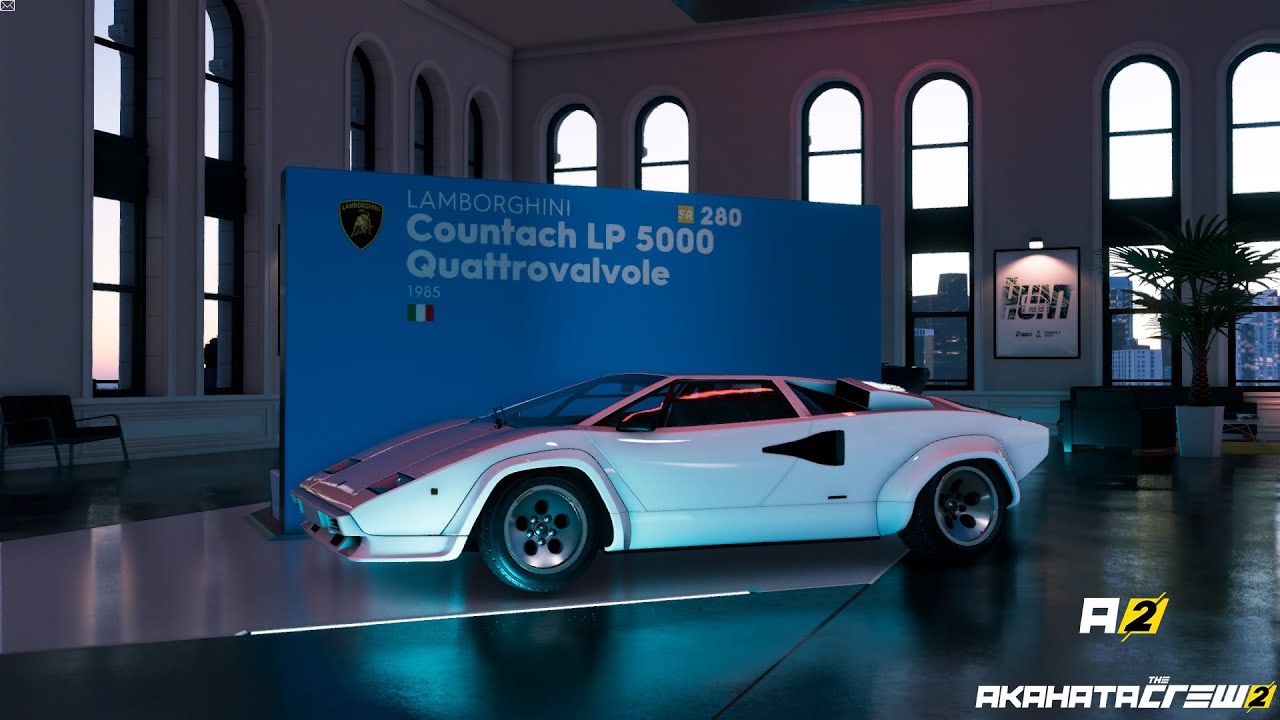 Lamborghini Countach LP 5000 Quattrovalvole PRO SETTINGS + TUNNING + MAX SPEED + RACE (TC2)