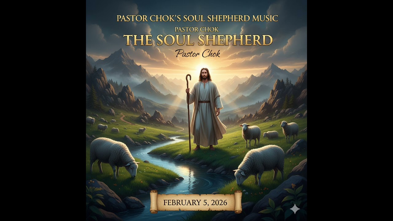 The Soul Shepherd.  ​Artist: Pastor Chok