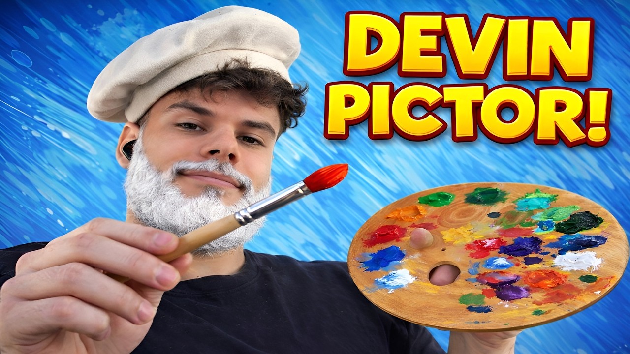 DEVIN PICTOR DIRECT IN FRANTA MA DUC!!!!