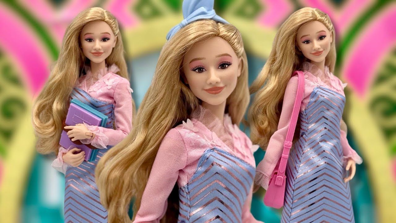 Shiz Glinda Doll Review 🫧 Wicked Ariana Grande Doll Unboxing