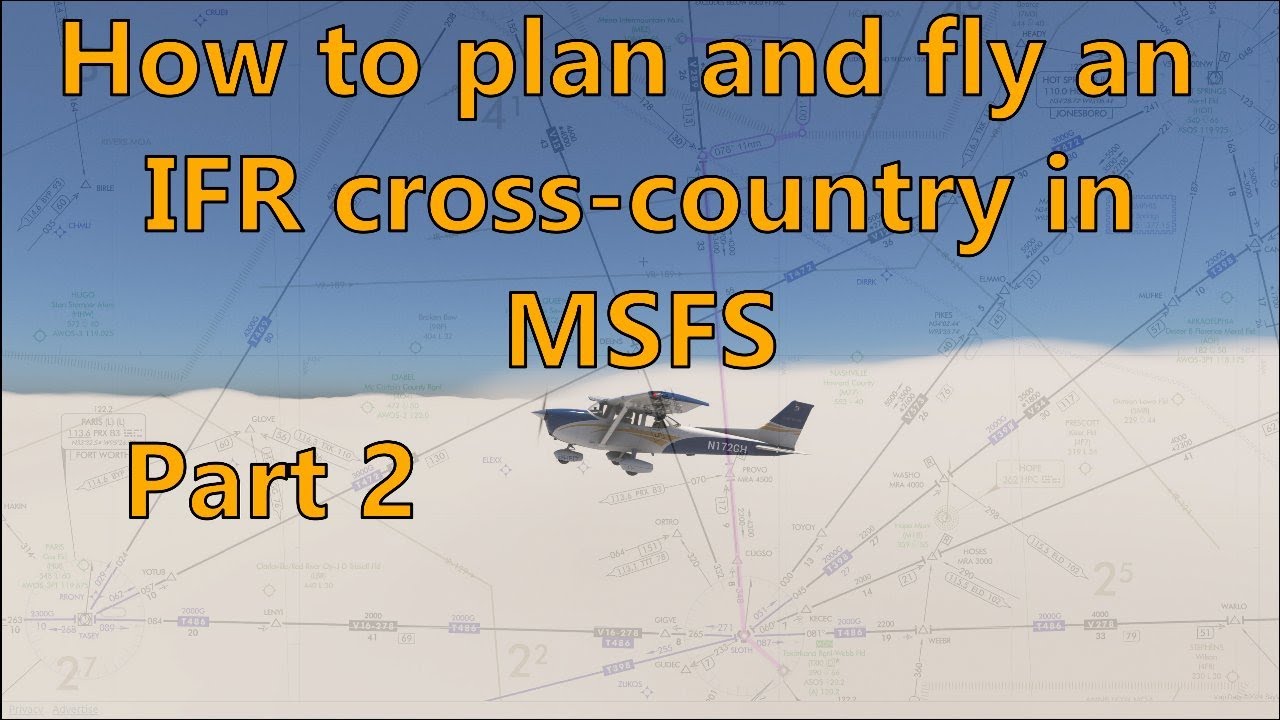 MSFS - How to plan and fly an IFR cross country, part 2