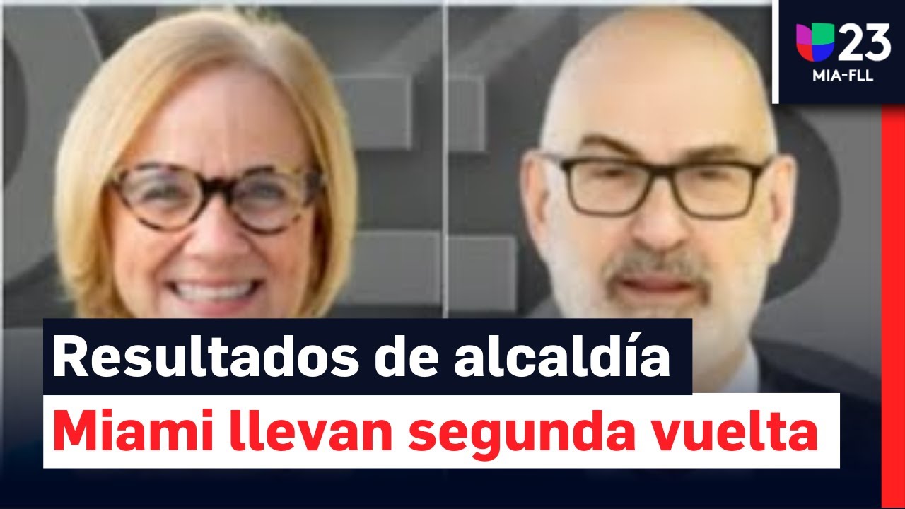 Eileen Higgins y Emilio González van a segunda vuelta de la alcaldía de Miami