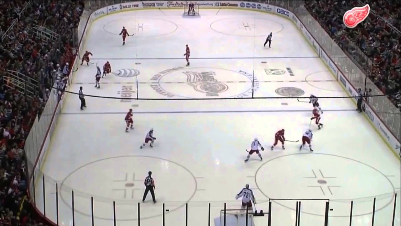 Fun Times with Ken and Mickey: Danny DeKeyser skating like a forward