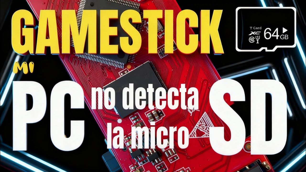 AÑADE ROMS A CUALQUIER GAME STICK / PC no detecta la MicroSD de mi #gamestick ¡SOLUCIÓN!