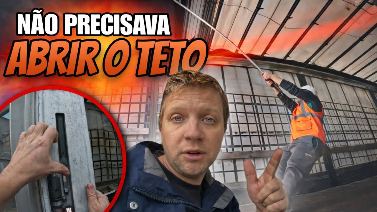 #42 Como abaixar o teto do reboque KRONE