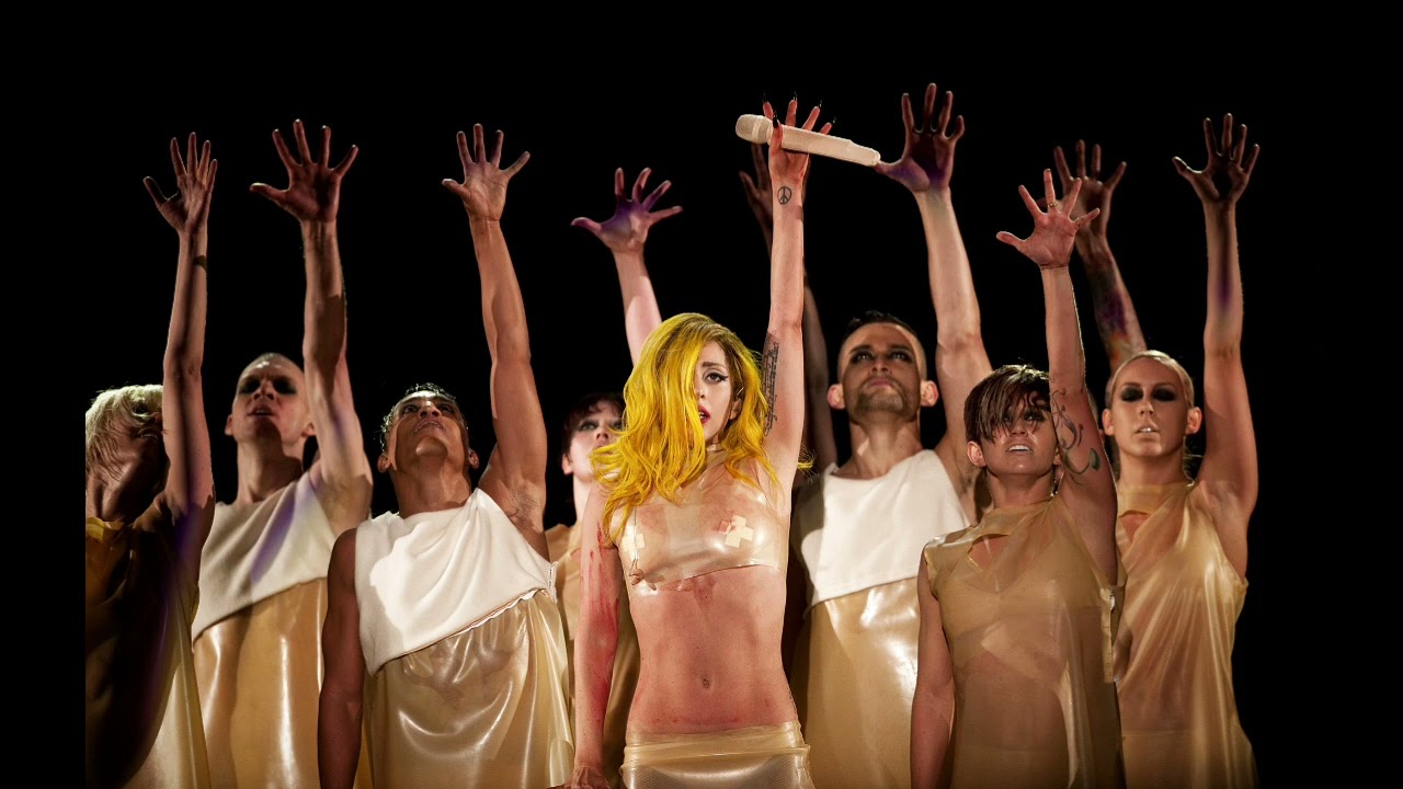 Lady Gaga - Born This Way (Monster Ball Tour) [Backtrack + Instrumental]