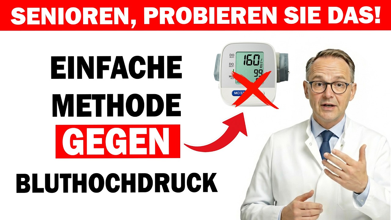 Arzt enthüllt: Diese 10-Minuten-Gewohnheit hilft, den Blutdruck bei Senioren zu senken