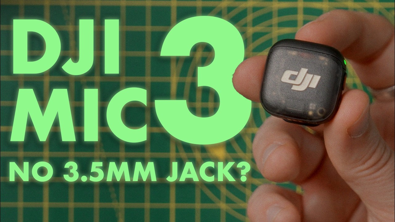 DJI Mic 3 — нет разъема 3,5 мм… Недостатки?