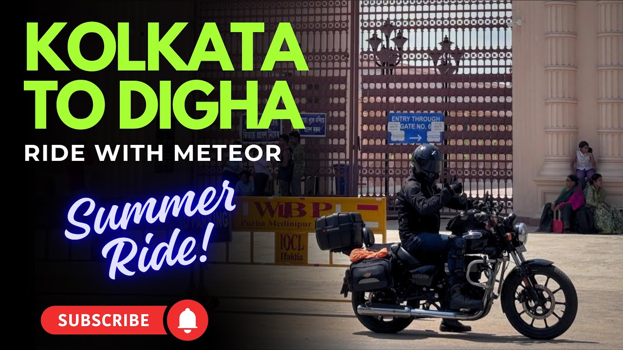 Kolkata to Digha Bike Ride | Road Trip Vlog | Scenic Coastal Ride to Digha Beach