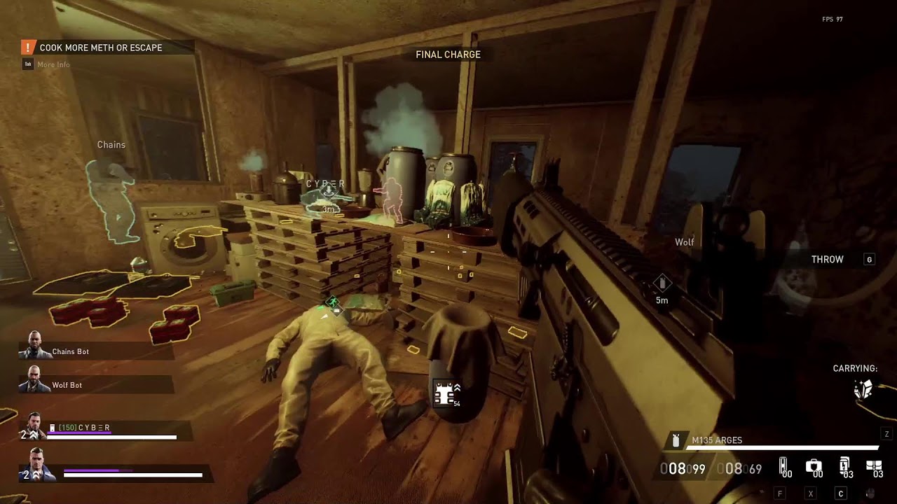 PAYDAY 3 - Cook Off (Overkill Duo with bots)