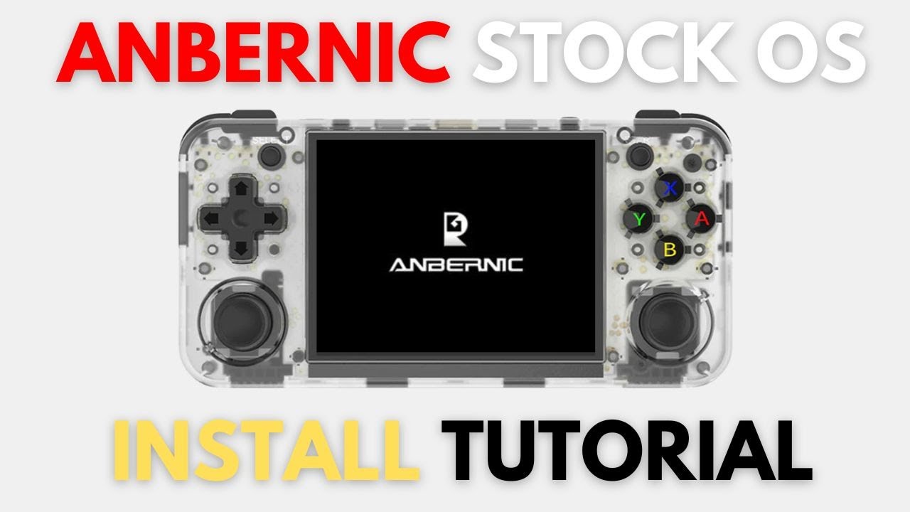 How to Install New Anbernic Stock Firmware | RG35XX PLUS & H Version | For Beginners
