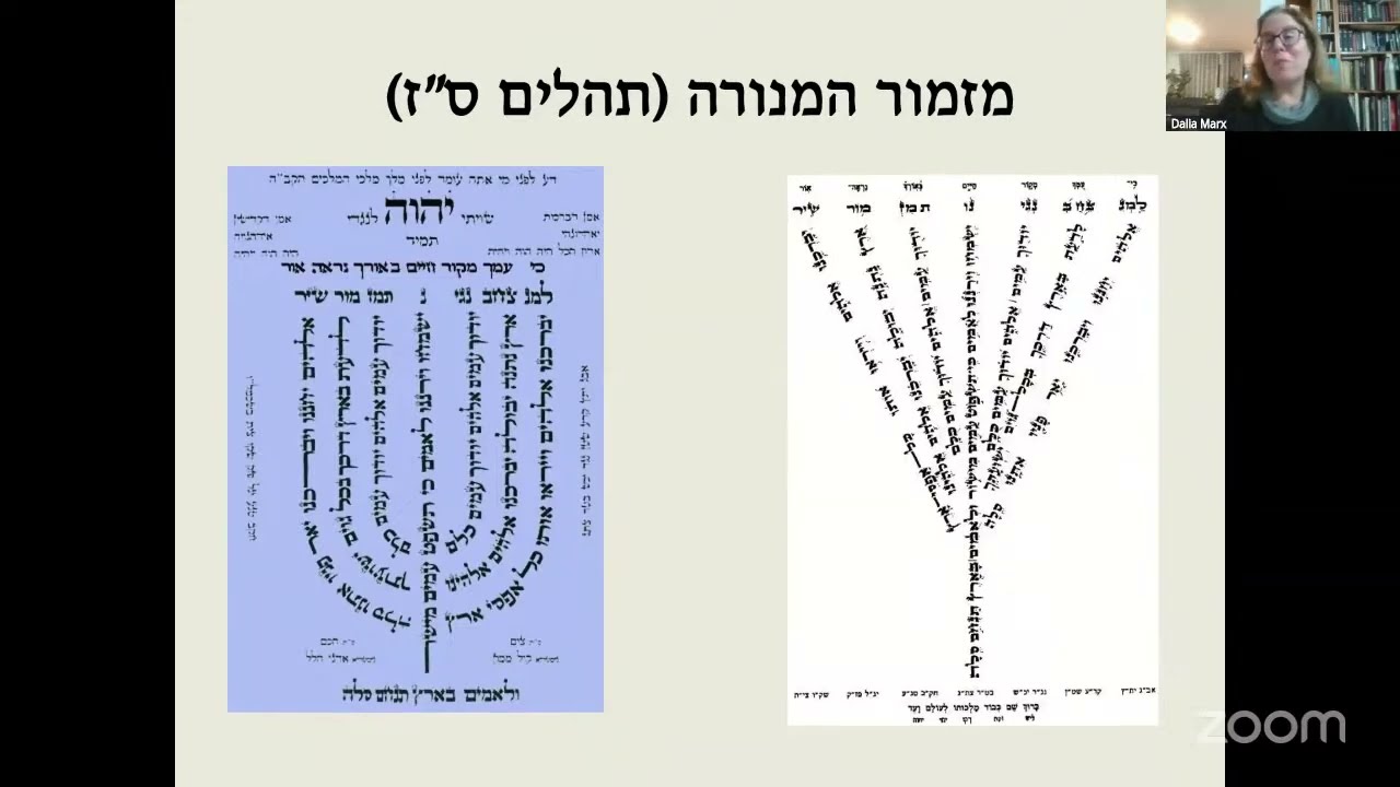 רבה פרופ' דליה מרקס - תהלים בין מאגיה ובין פסיכולוגיה