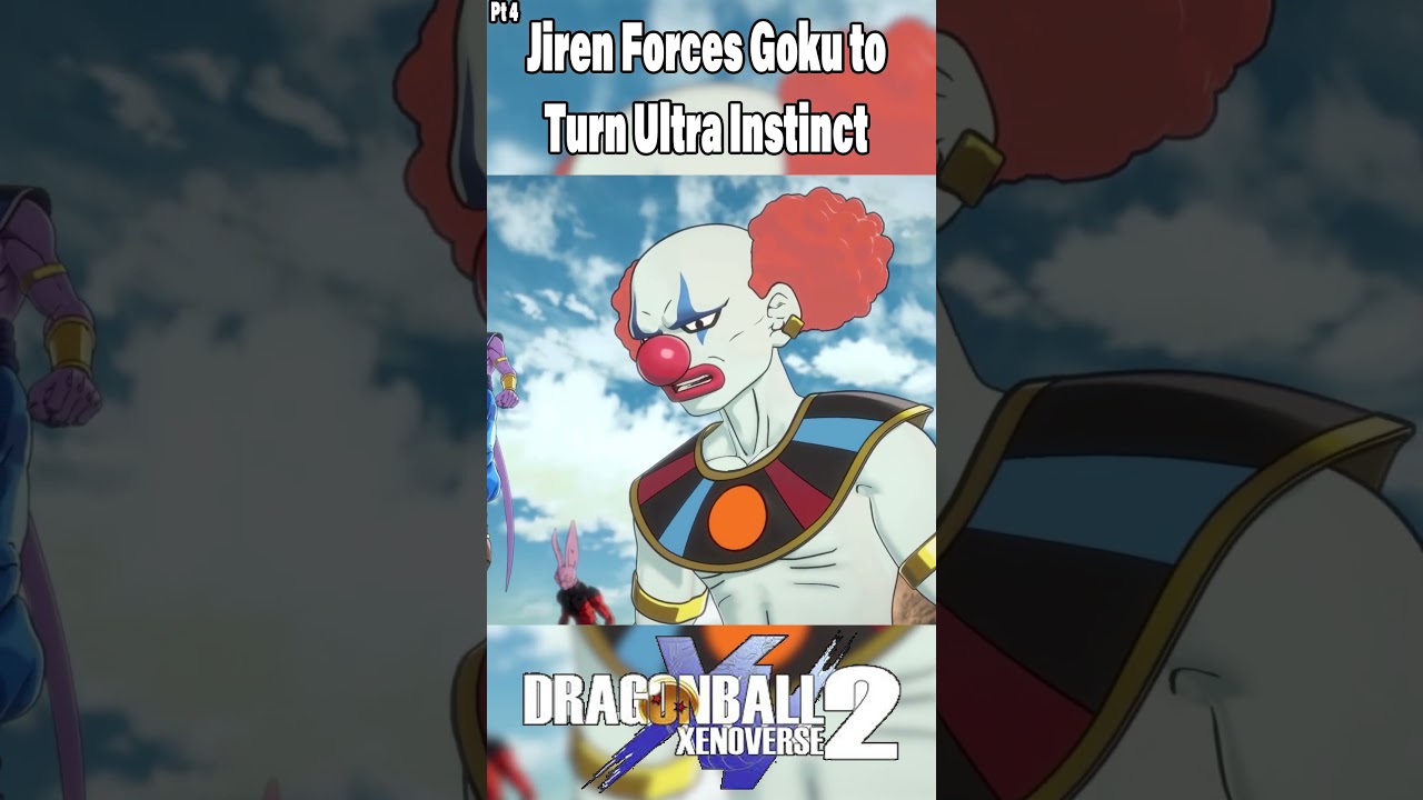 Jiren Forces Goku to Turn Ultra Instinct Pt 4 Xenoverse 2 Future Saga Chapter 2
