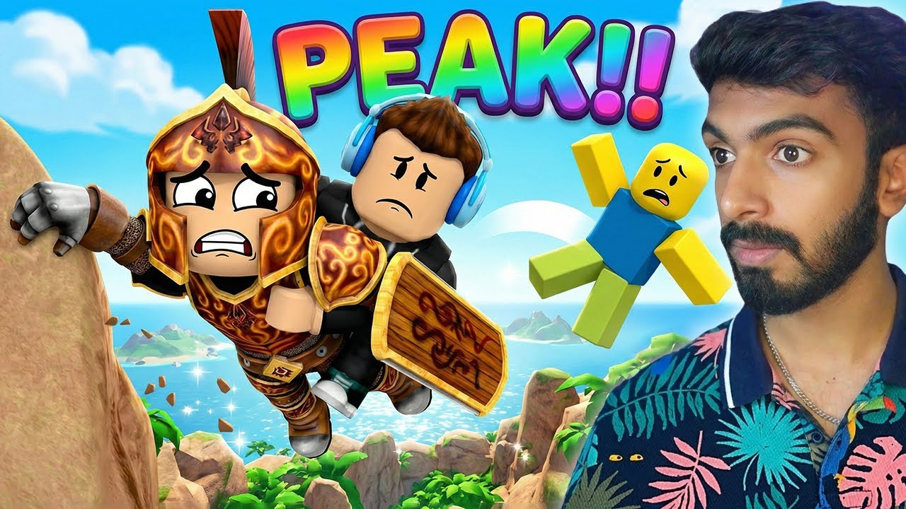 Climbing The Hardest Mountain 🤯 | Roblox Peak 