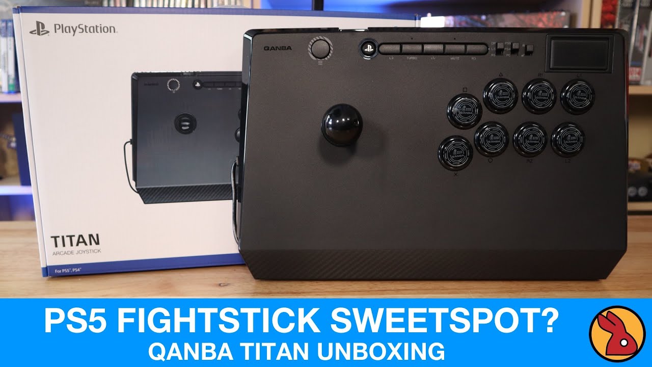 Qanba Titan PS5 Fightstick Unboxing
