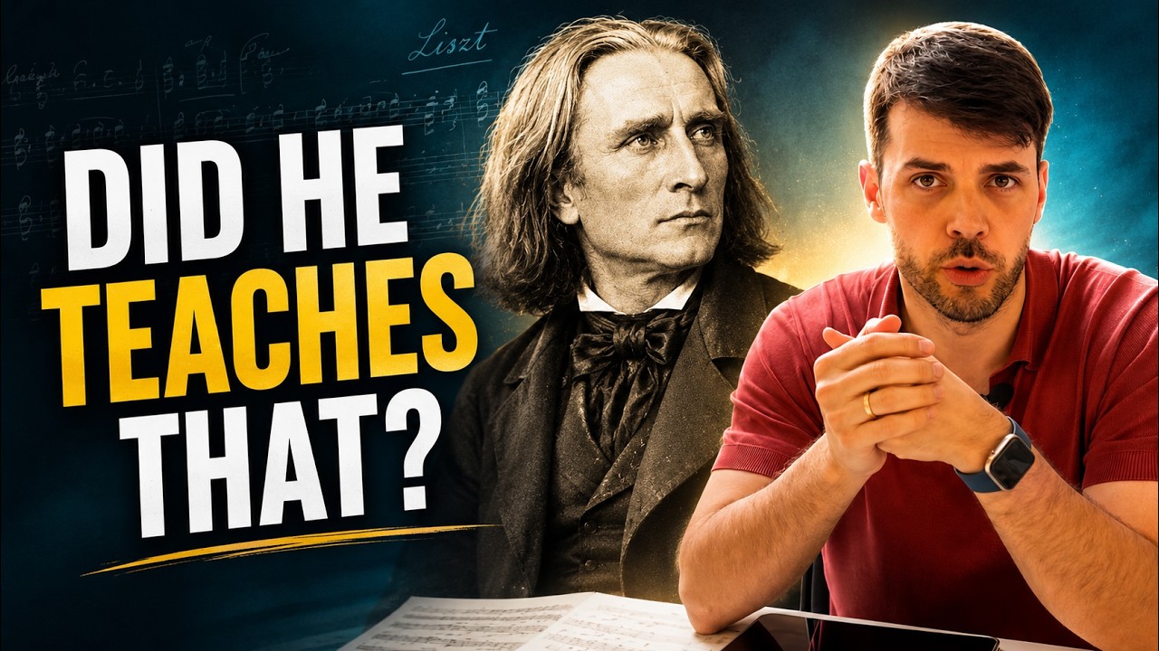 HOW LISZT TOLD HIS STUDENTS TO PRACTICE - 6 Lessons from the greatest of all