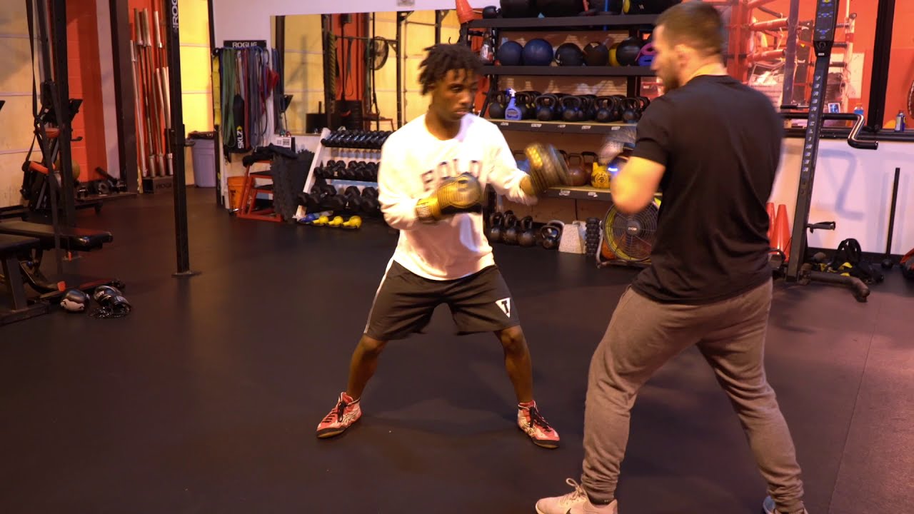 Boxing Pad Work Combo