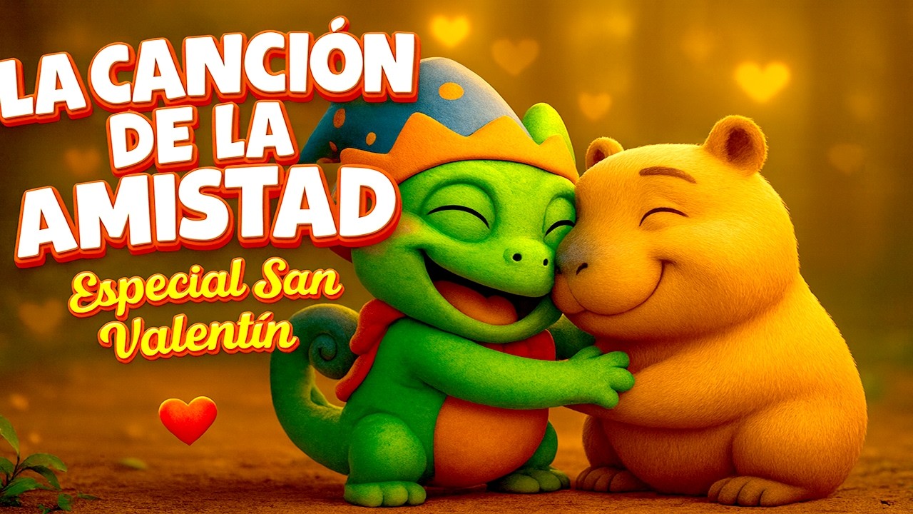 La Canción de la AMISTAD 🤝 Especial San Valentín con Colorín y Capi