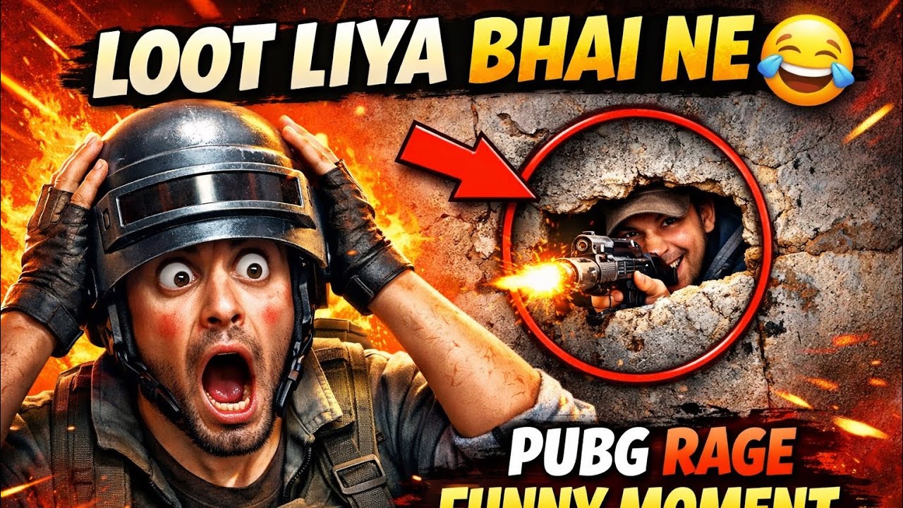 👉 “Loot liya bhai ne 🤣 | PUBG Rage Funny Moment”