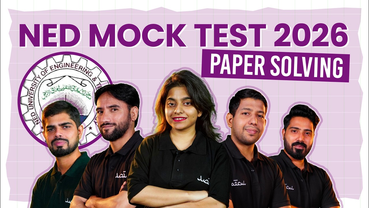 NED Mock Test 2026 Marathon