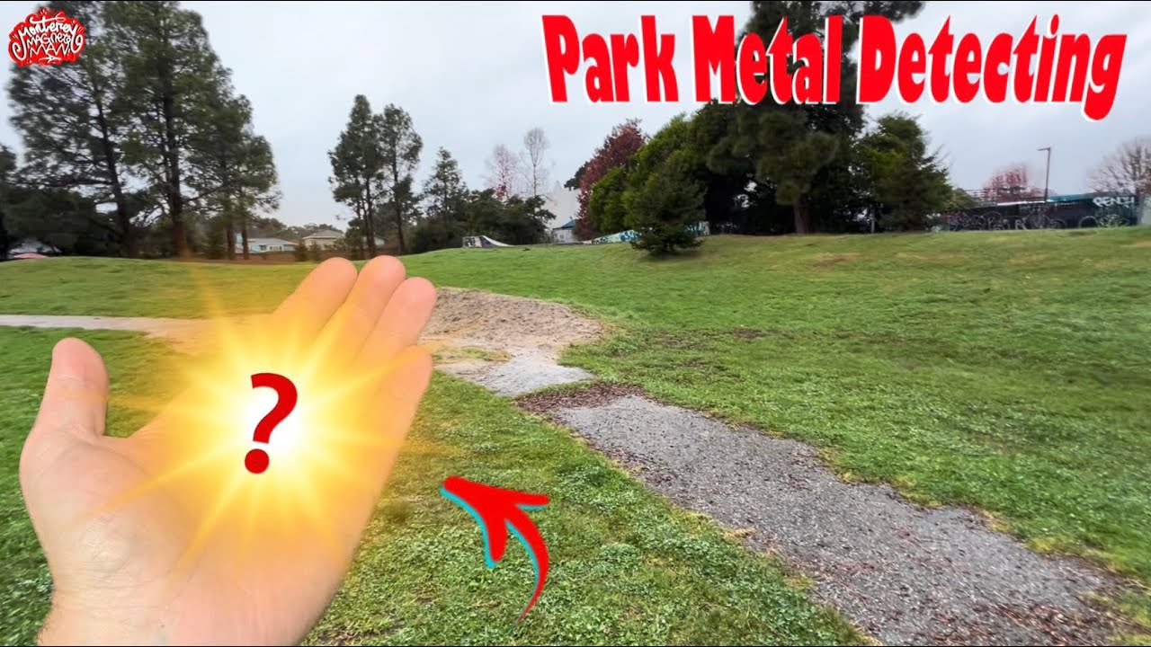 The WETTEST Park Metal Detecting You’ve EVER Seen!! Santa Cruz, California!