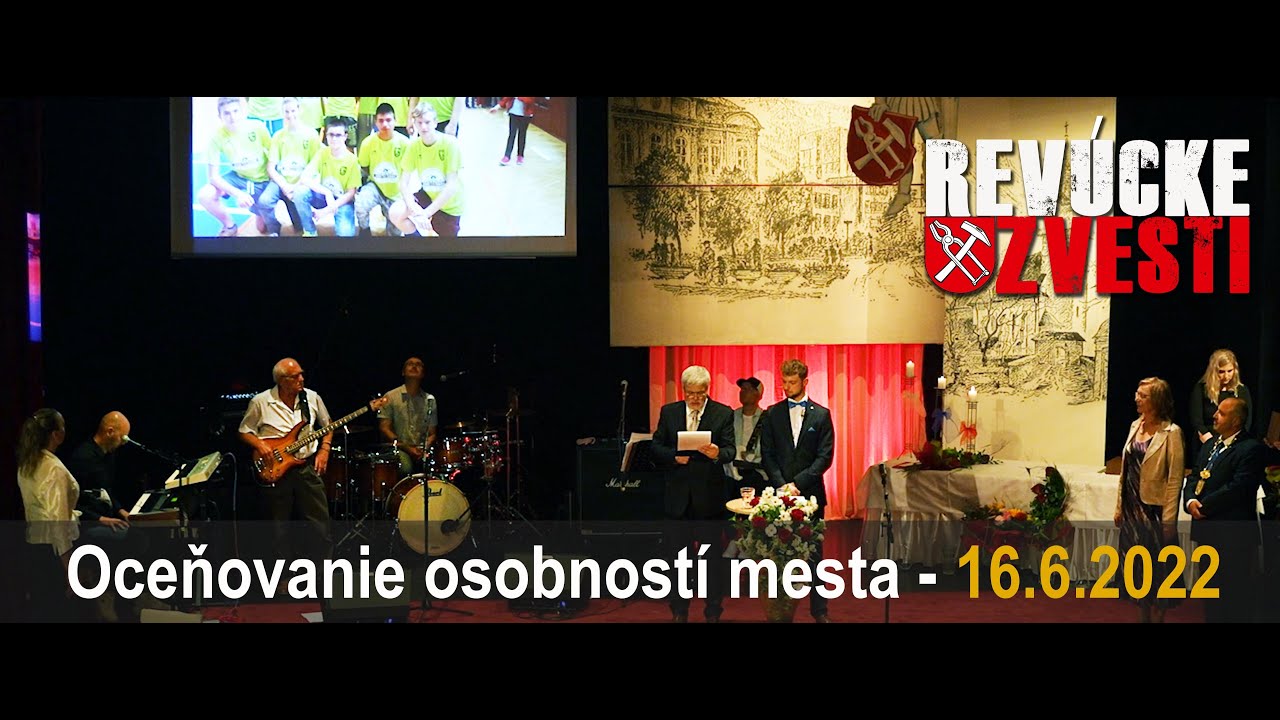 Revúcke zvesti - Oceňovanie osobností mesta - 16.6.2022