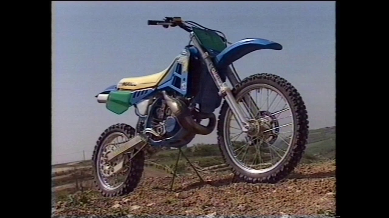 Moto Test 250cc Maico cross 92, avec Jean Birbès