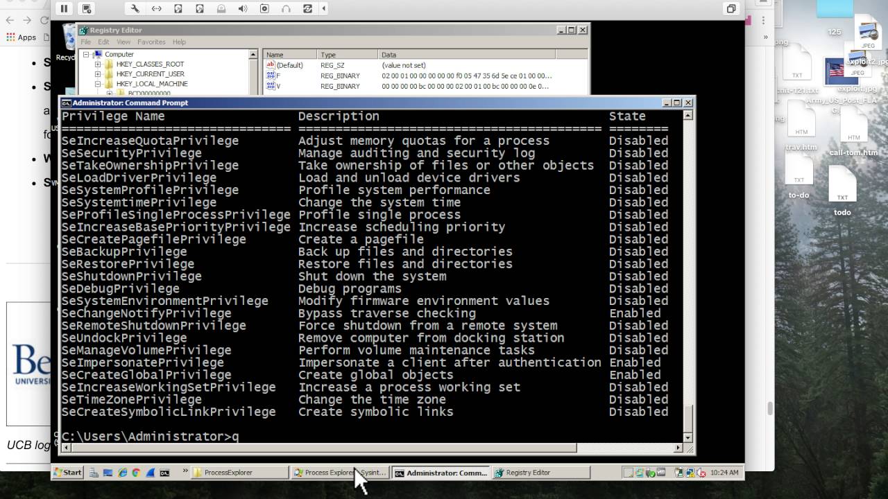 CNIT 140: Windows Internals