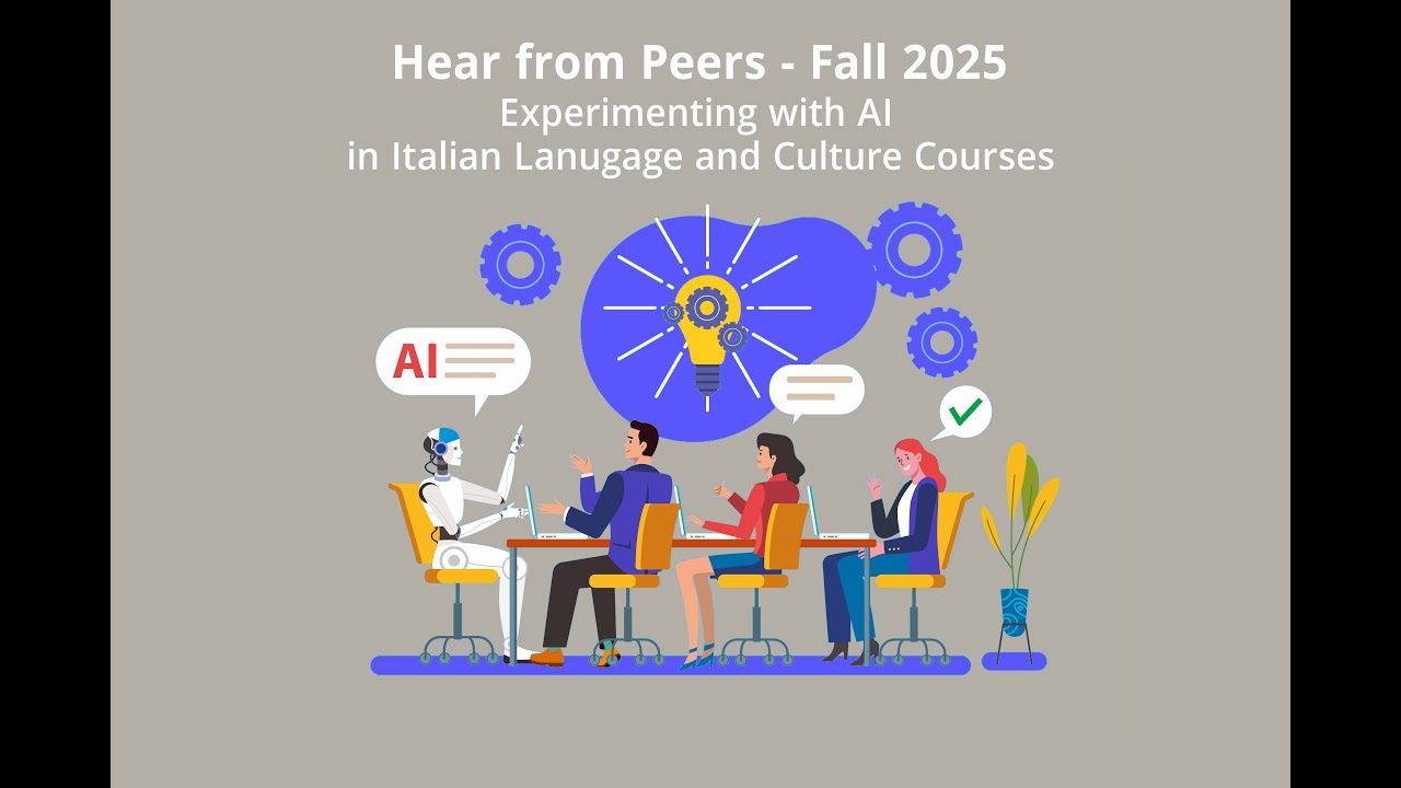 Experimenting with AI in Italian Language and Culture Courses