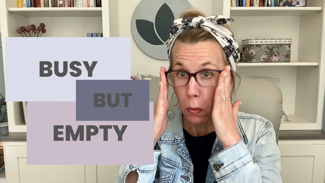 If you&rsquo;re feeling busy but empty, watch this.