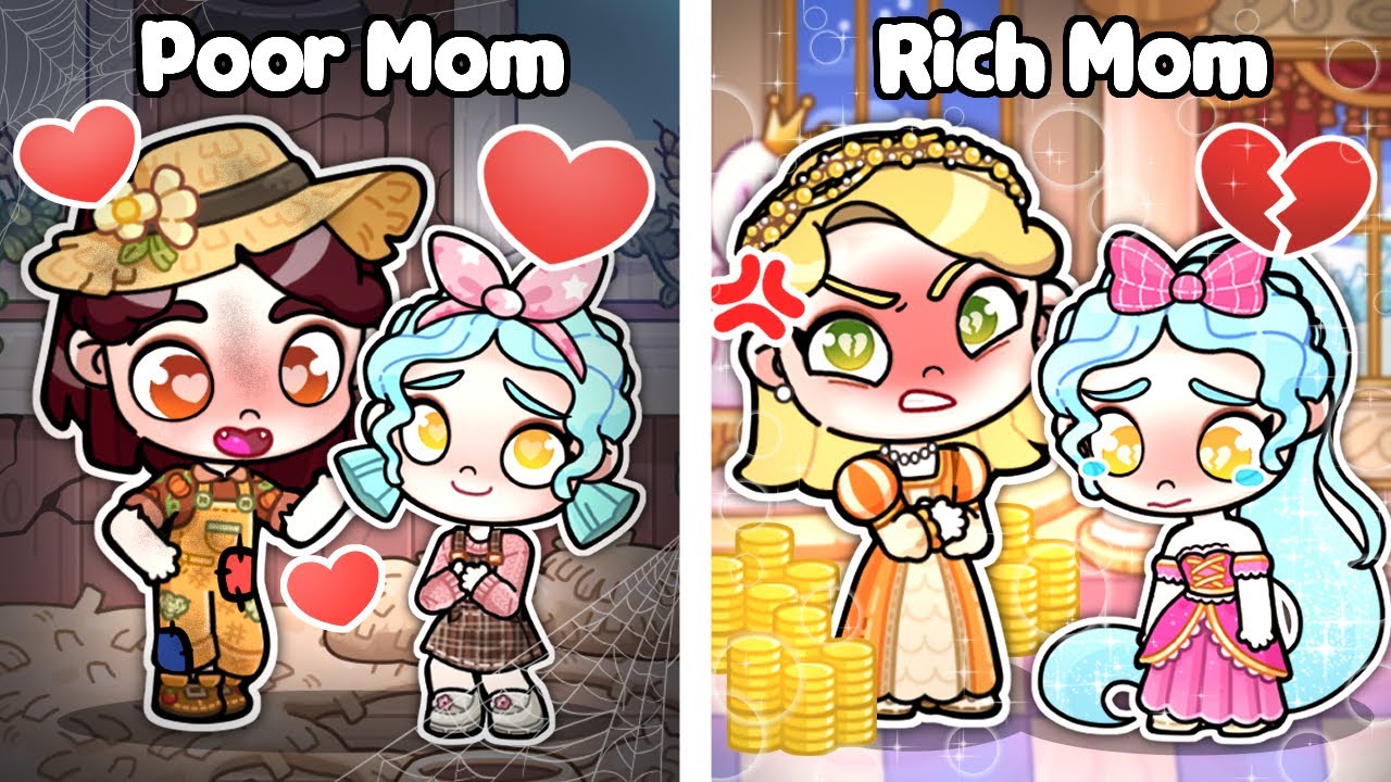 POOR Mom vs RICH Mom: Who Truly LOVES Her Child? 💔😱 | Avatar World Story