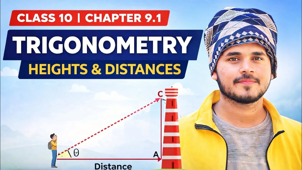 Height and Distance Class 10 Chapter 9 Part 1 | A.N.S. Online Class ||👍👍💯💯🔥🔥||