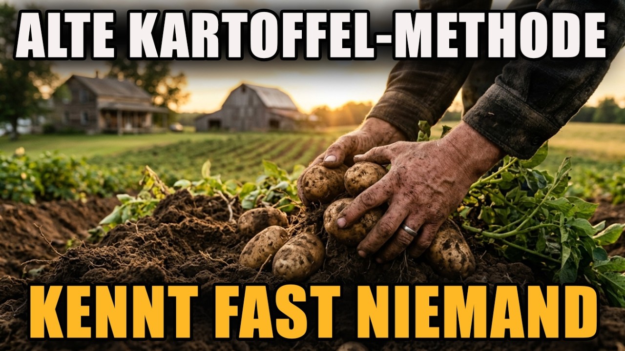 Die Kartoffel Methode, die aus den Büchern verschwand – 3× mehr Ernte ohne Umgraben