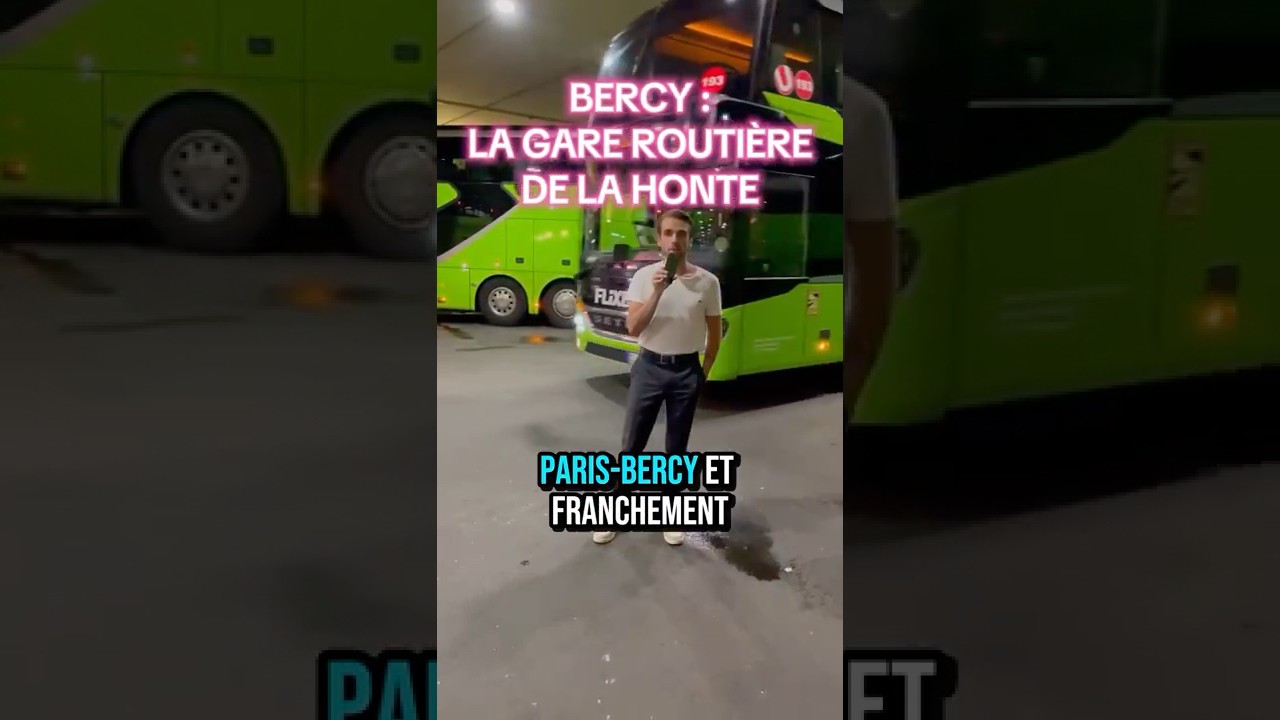 BERCY : LA GARE ROUTI&Egrave;RE DE LA HONTE #paris12 #bercy