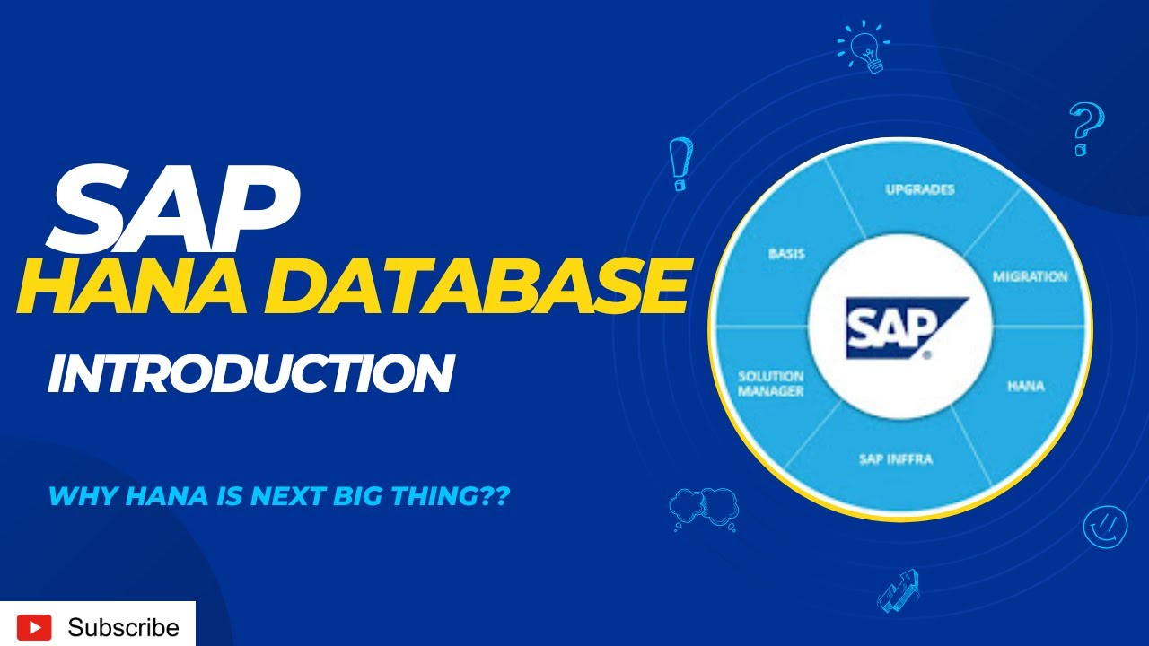 ВВЕДЕНИЕ В БАЗУ ДАННЫХ SAP BASIS - HANA