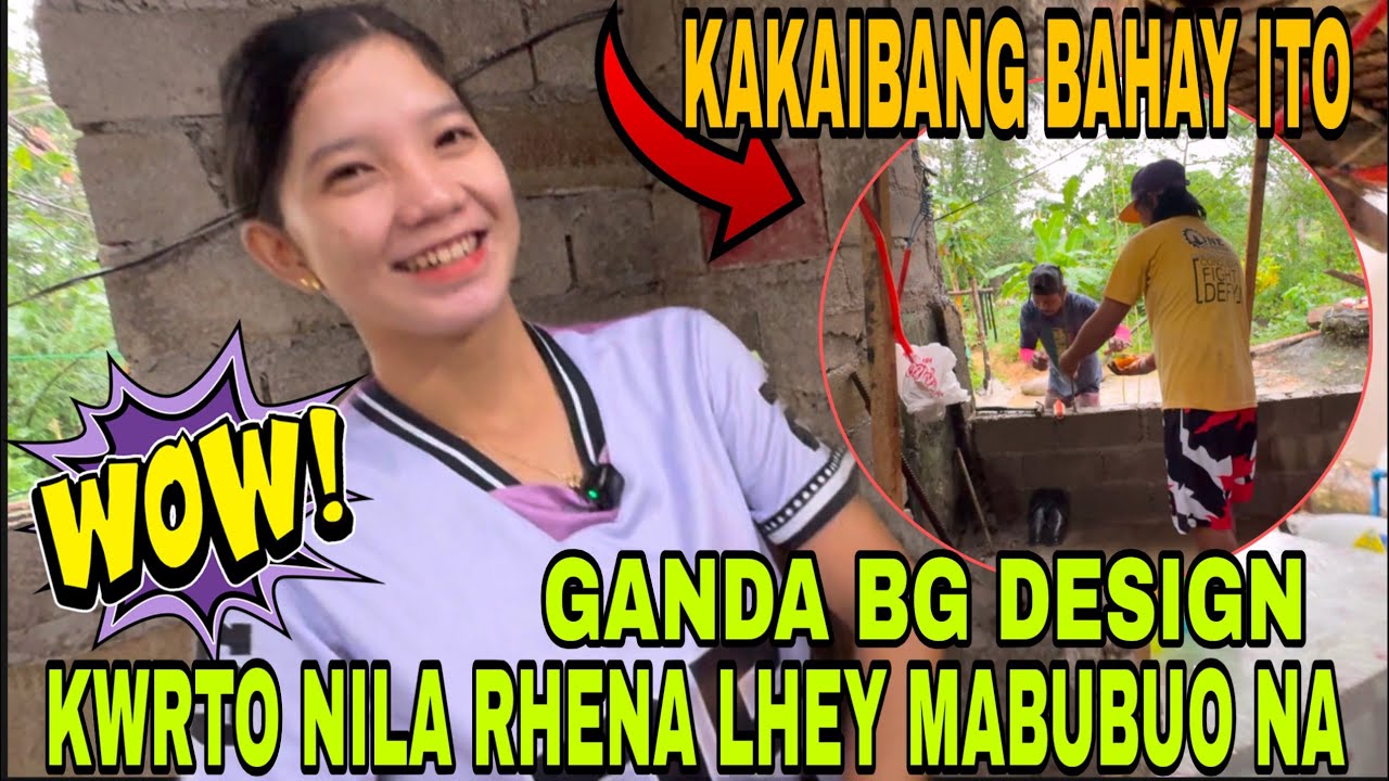 RHENA. LHEY TINITINGNAN LAGI ANG PINAGAWA KUNG PABAHAY SA KANILANG LALONG NA INSPIRE SA PAG AAARAL 
