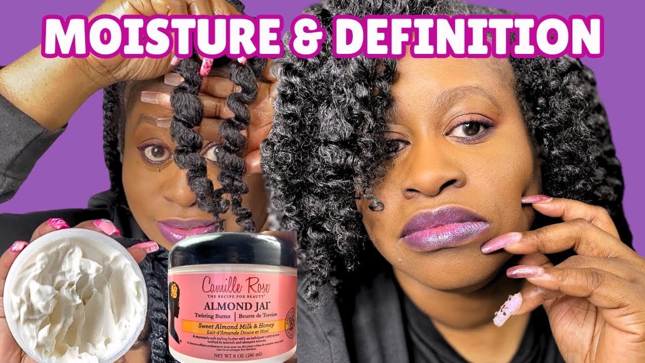 Twist Out Using CAMILLE ROSE Almond Jai Twisting Butter